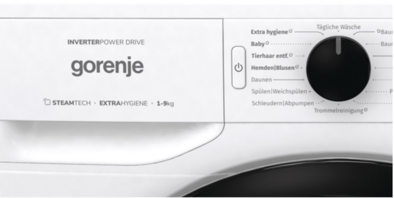 gorenje e07 washing machine error